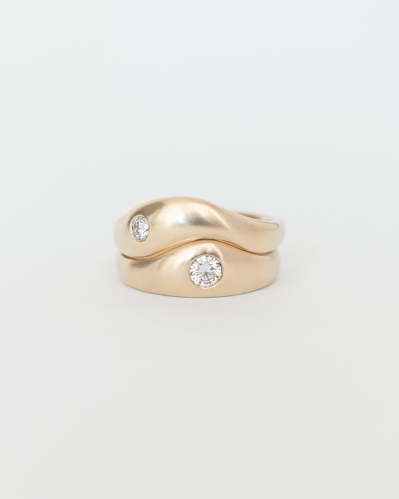 Aurore Une Stack Yellow Gold