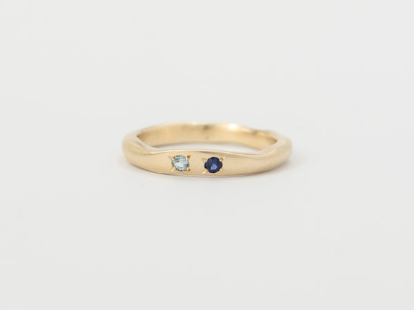 Fine multi-gemstone ring gold