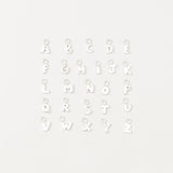 Letter Charm Silver - Ready to Ship