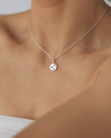 Celestial necklace silver