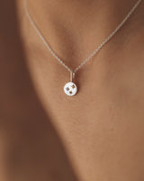 Celestial necklace silver
