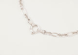 Chunky Mixed Links Belcher Chain Silver (6.5mm) - Ready to Ship