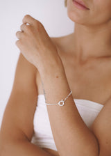 Bold Belcher Bracelet Silver (3.4mm) - Ready to Ship