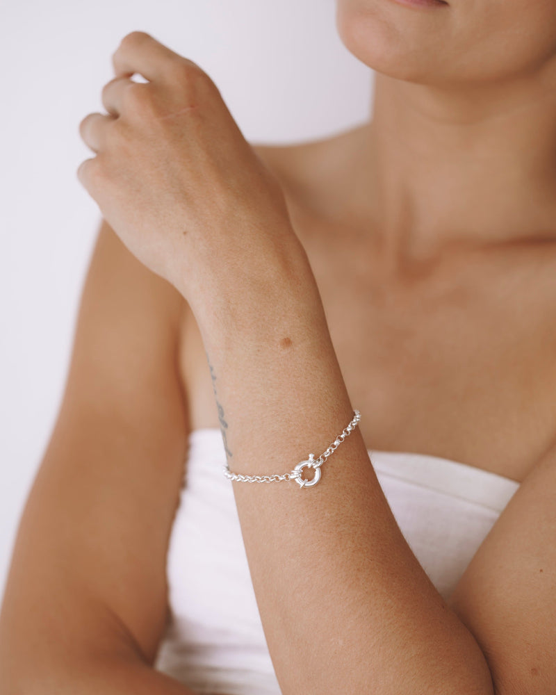 Bold Belcher Bracelet Silver – Argent Silversmith