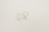 Opal charms silver - ready to ship