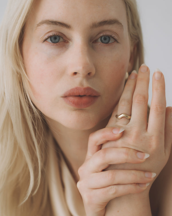 Horizon Ring - Plain - Yellow Gold