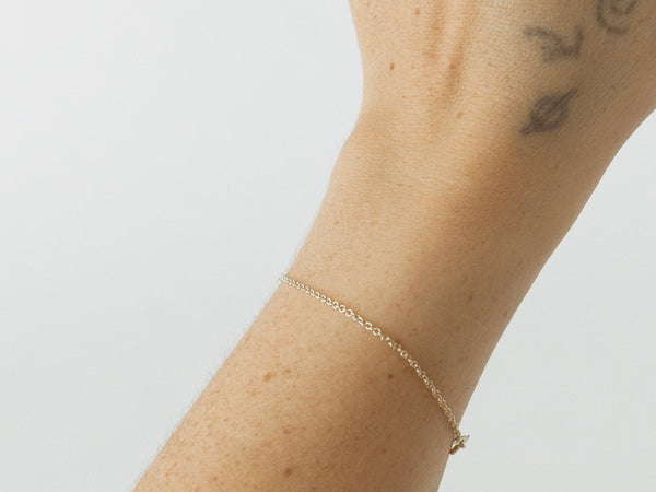 Standard Cable Bracelet (1.6mm) Gold