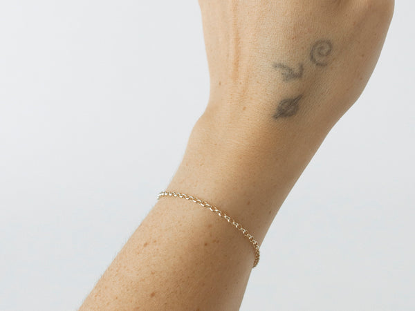 Chunky Belcher Bracelet (2.3mm) Gold