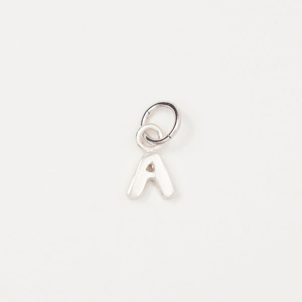 Letter Charm Silver