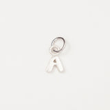 Letter Charm Silver - Ready to Ship