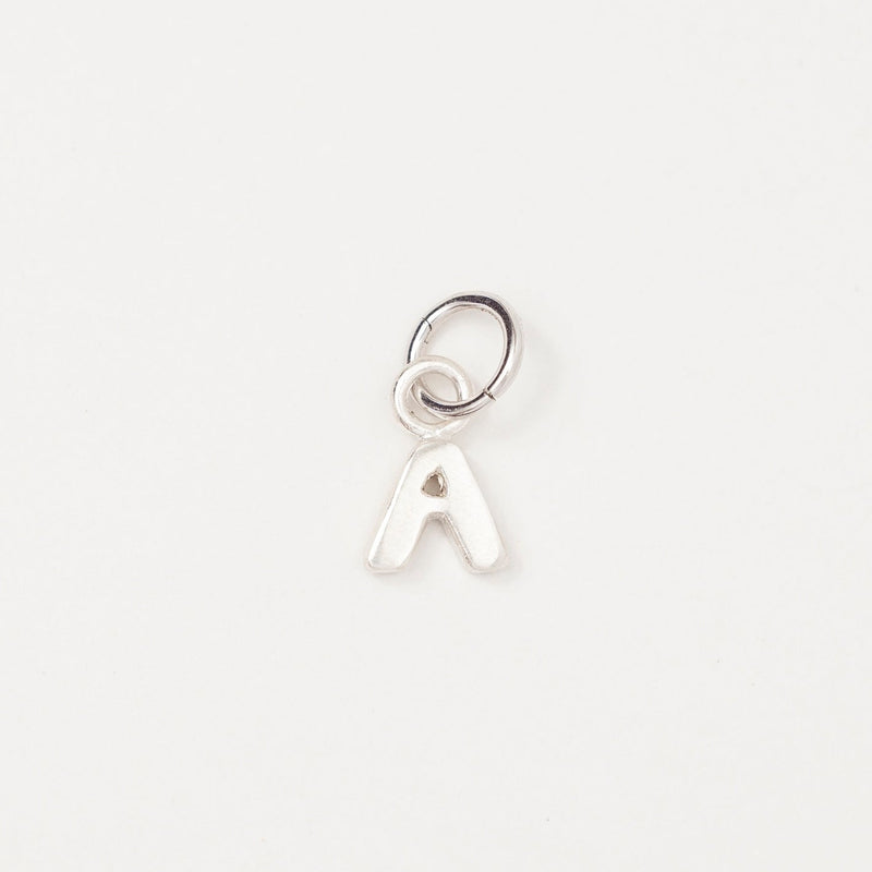 Letter Charm Silver - Ready to Ship