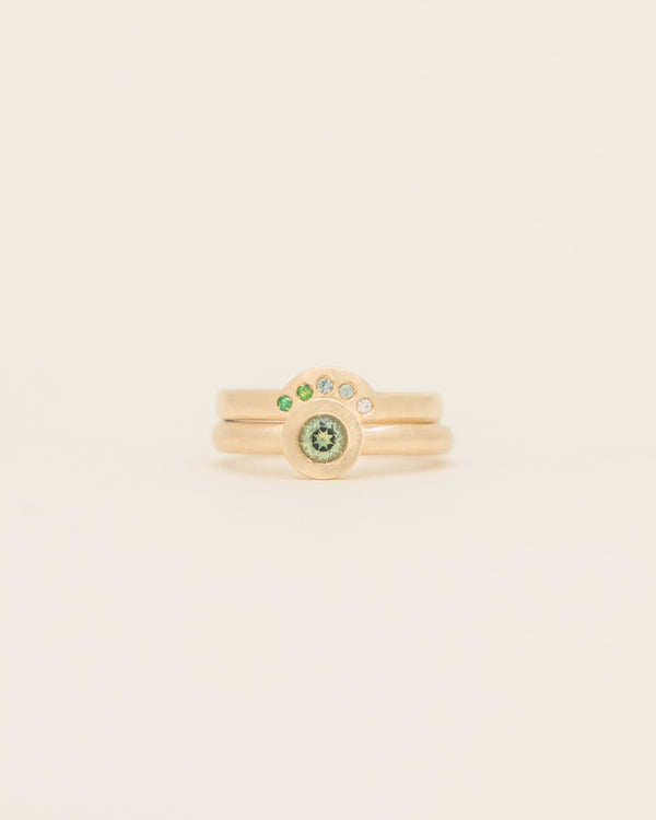 Olive Classic Stack - yellow gold