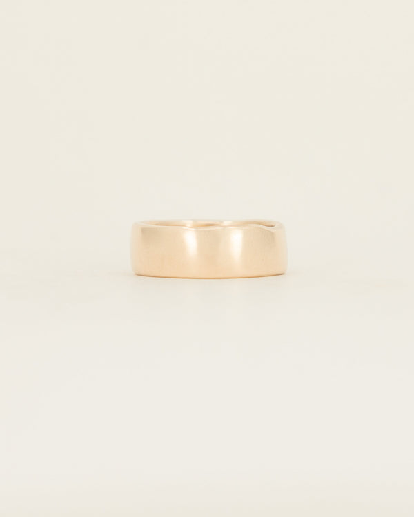 Wide Band - yellow gold