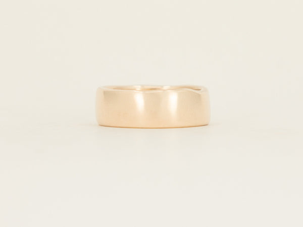 Wide Band - yellow gold