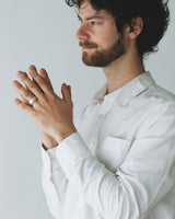 Extra Wide Band - white gold