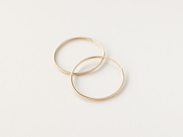 Classic hoops gold - ready to ship