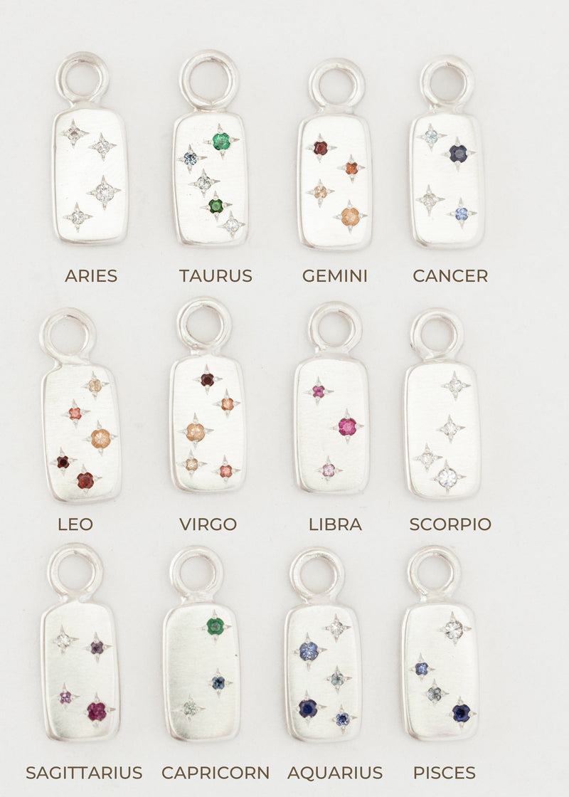 Constellation Charm Silver - Ready to Ship