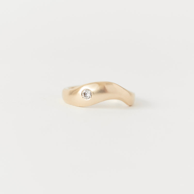 Aurore Wave Une Yellow Gold