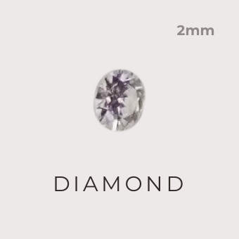 Diamond stone 2mm - Bundled