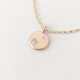 Lune Necklace Deux Yellow Gold