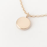 Lune Necklace Yellow Gold