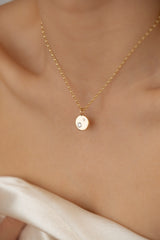 Lune Necklace Deux Yellow Gold