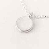 Lune Necklace Silver