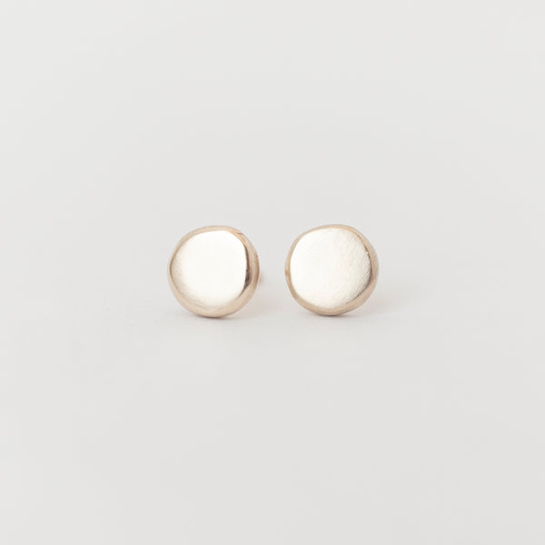 Lune Studs Yellow Gold