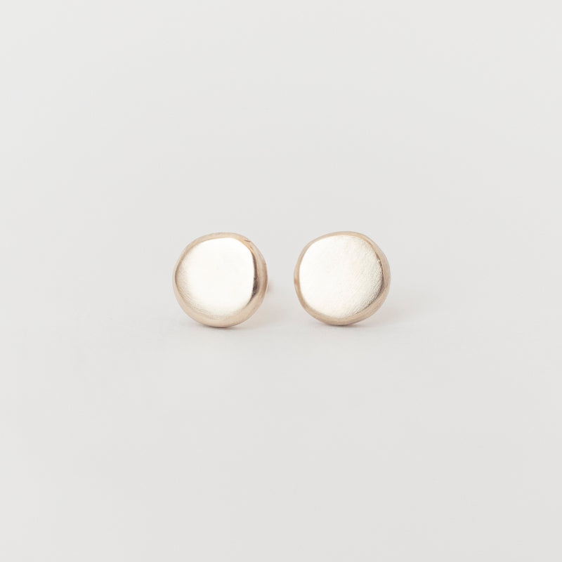 Lune Studs Yellow Gold