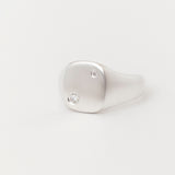 Nova Signet Mini Deux White Gold