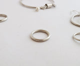 Plain chunky ring silver