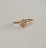 Lone star ring gold