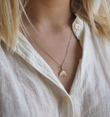 Sunrise necklace gold