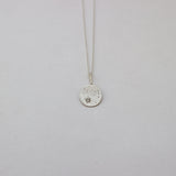 Starry night necklace silver