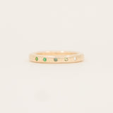 Olive Chunky Stack - yellow gold