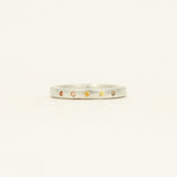 Abricot Chunky Stack - white gold