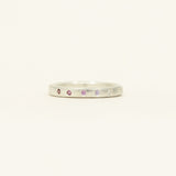 Rosée Chunky Stack - white gold