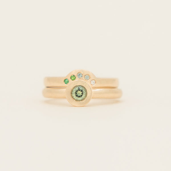 Olive Classic Stack - yellow gold