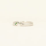 Olive Classic Stack - white gold