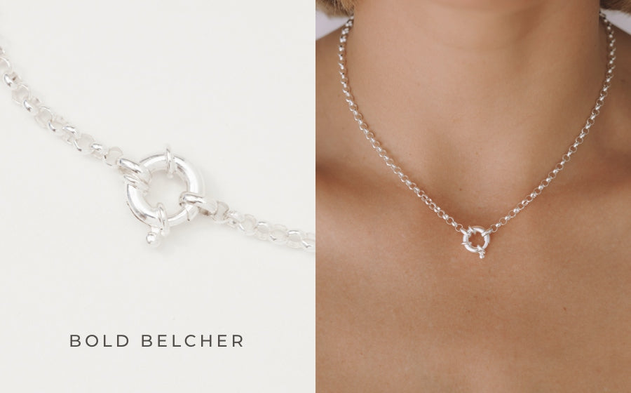 Bold Belcher Chain - Silver